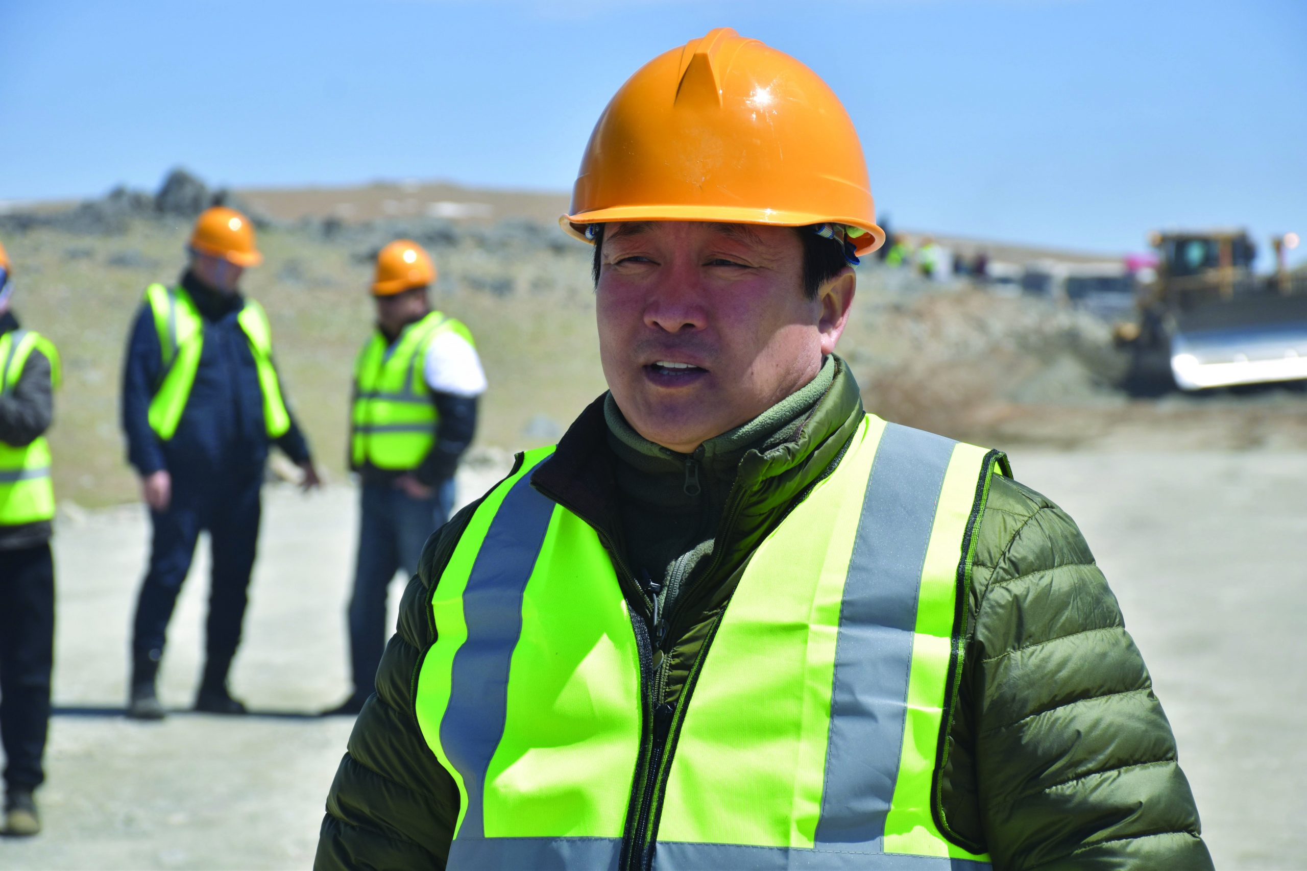 B.Enkh-Amgalan:  Several economically significant infrastructure projects are underway