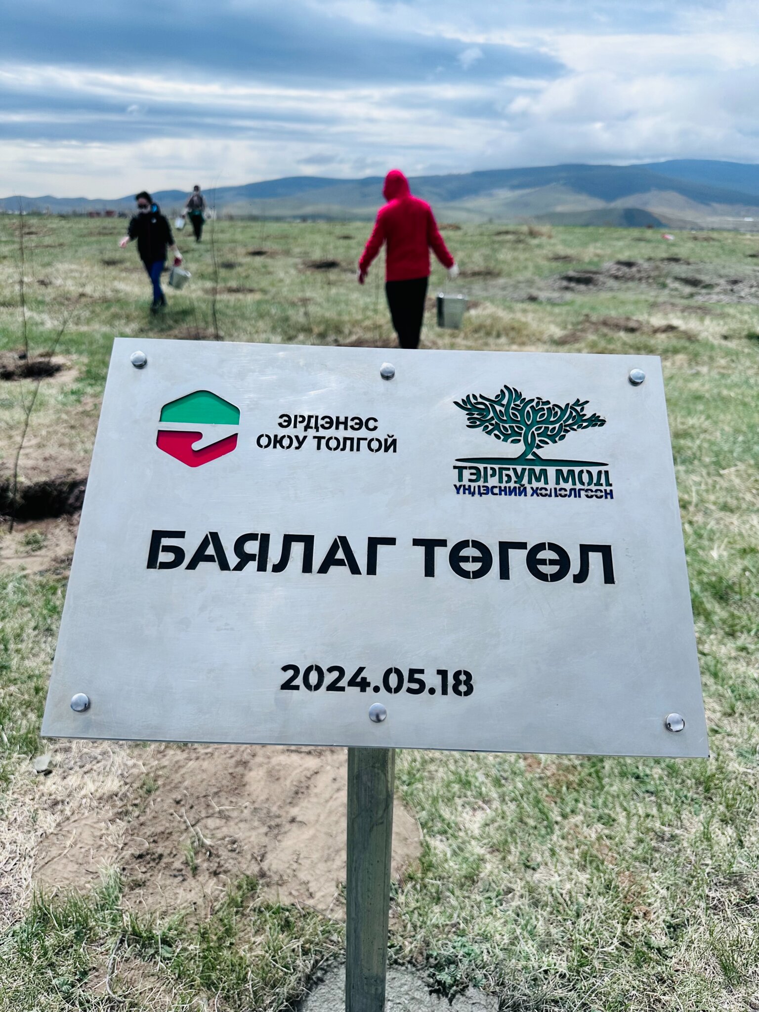 “Эрдэнэс Оюу Толгой” ХХК  7000 орчим мод тарьжээ